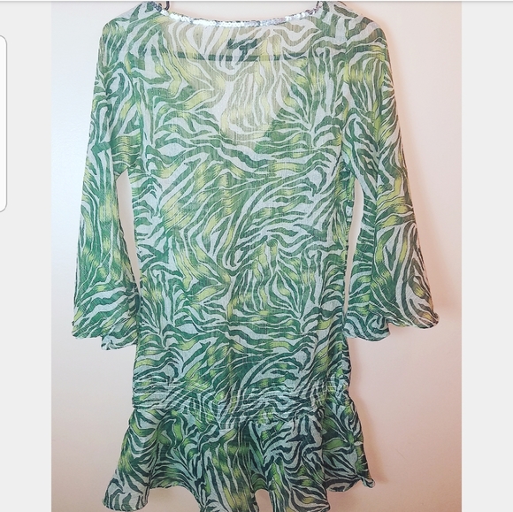 Chilli Pepper Green/Yellow Cover Up - Picture 2 of 8